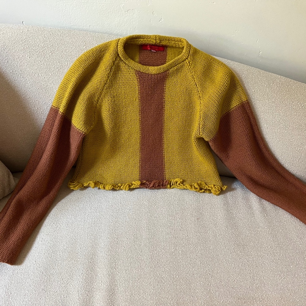 Eckhaus Latta Cropped Sweater